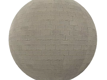 Brick wall PBR 3d model