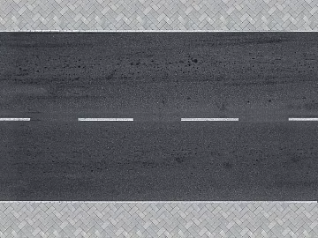 Asphalt road two-lane with sidewalk texture (ID:ffach146443)