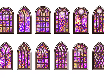 colored windows texture (ID:ffach043750)