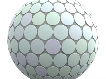 Circular Mosaic PBR texture (ID:ffach611281)