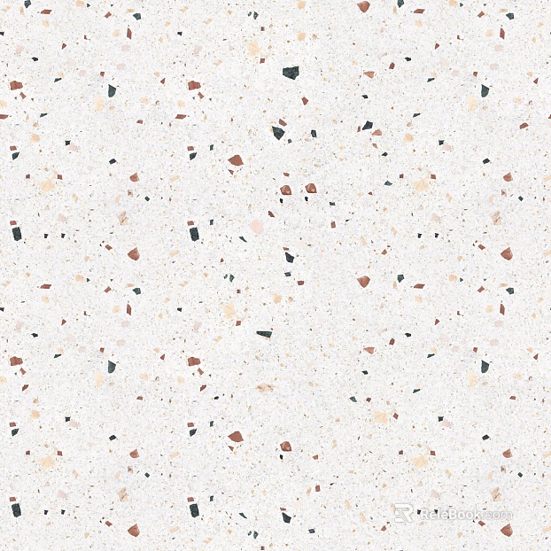 colored terrazzo texture
