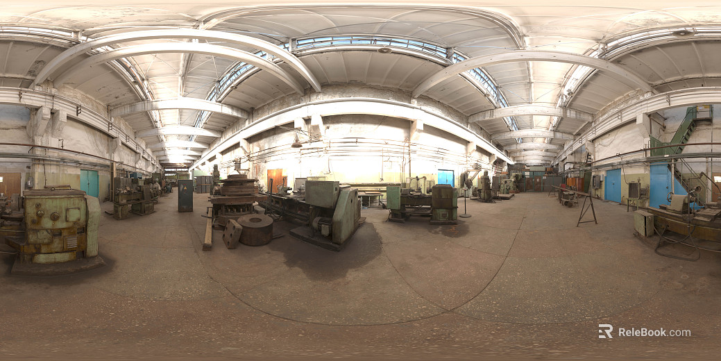 Indoor Factory Space HDR texture