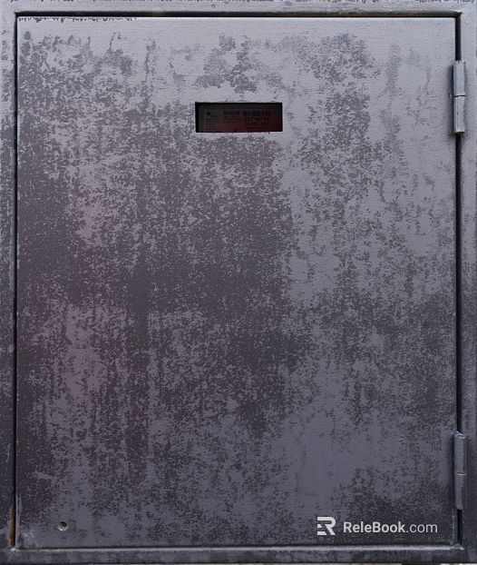 Metal door texture