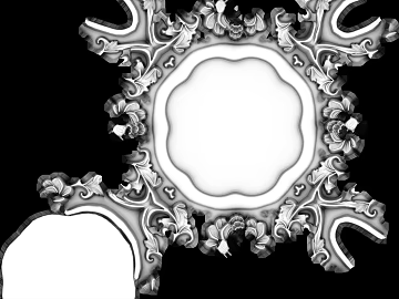 European-style white carved decorative ceiling components texture (ID:ffaeh234891)