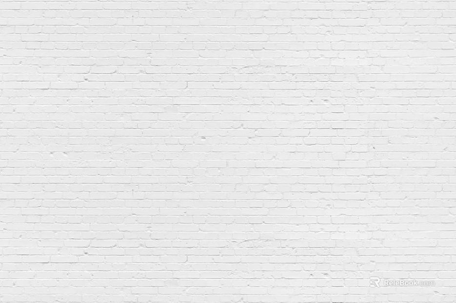 Black and white brick wall texture