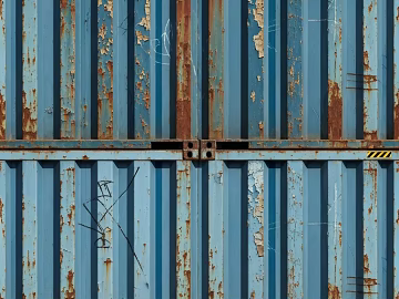 Metal scrap metal rust copper block to do old rust 3d model