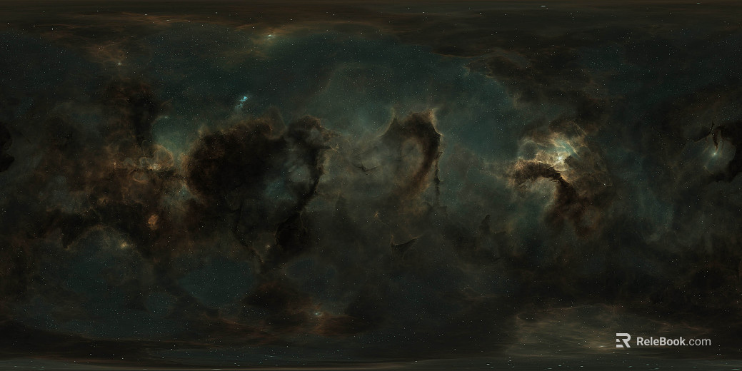 The vast universe starry sky scene HDR texture