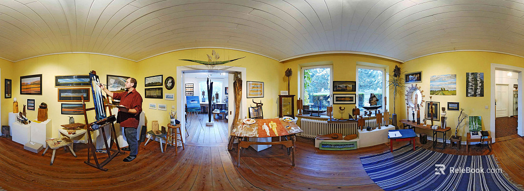 HDR foreign studio texture