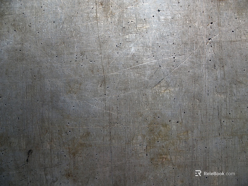 Silver gray old metal industrial surface material texture