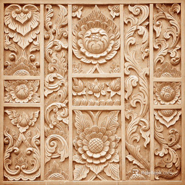 wood carving texture