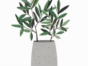 Plant painting texture (ID:ffajg85939)