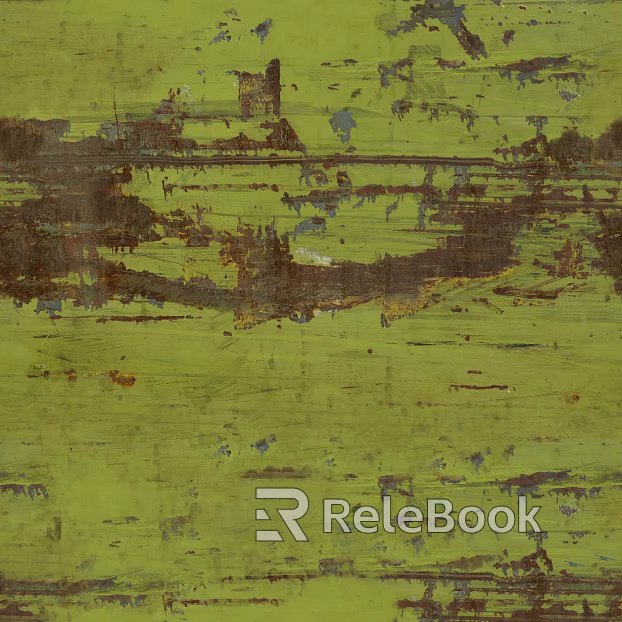 Painted metal texture