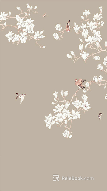 animal and plant pattern texture