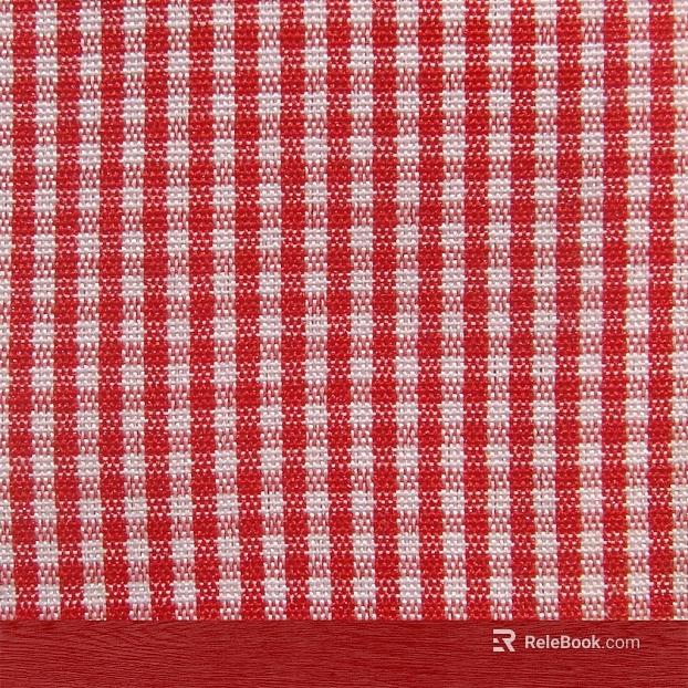red and white striped woven fabric texture