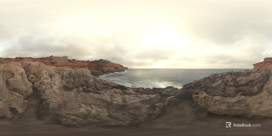 Outdoor Coast Scenery Dusk HDR texture