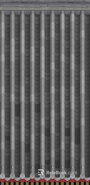 Green tile texture