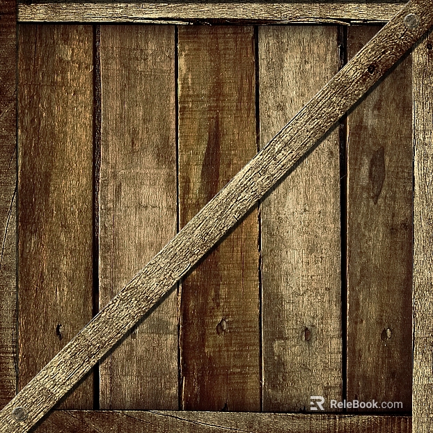 Wooden panel texture
