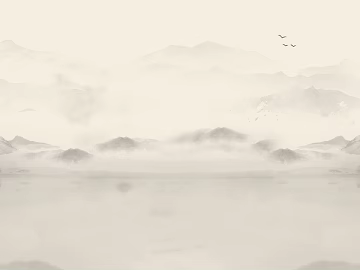 chinese landscape painting texture (ID:ffach097546)