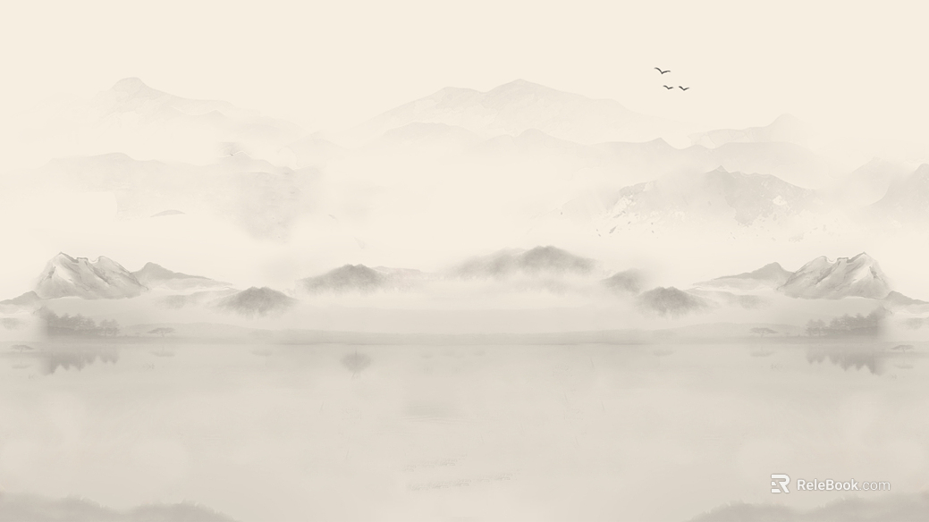 chinese landscape painting texture