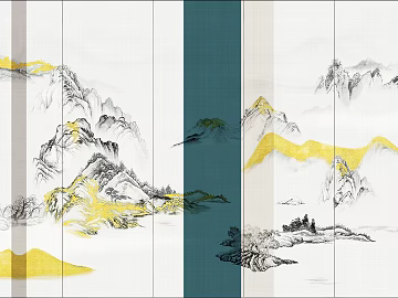 landscape painting texture (ID:ffach149446)