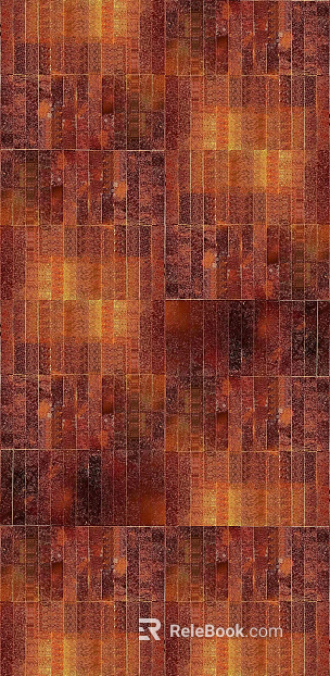 Antique brick red culture stone floor tile texture