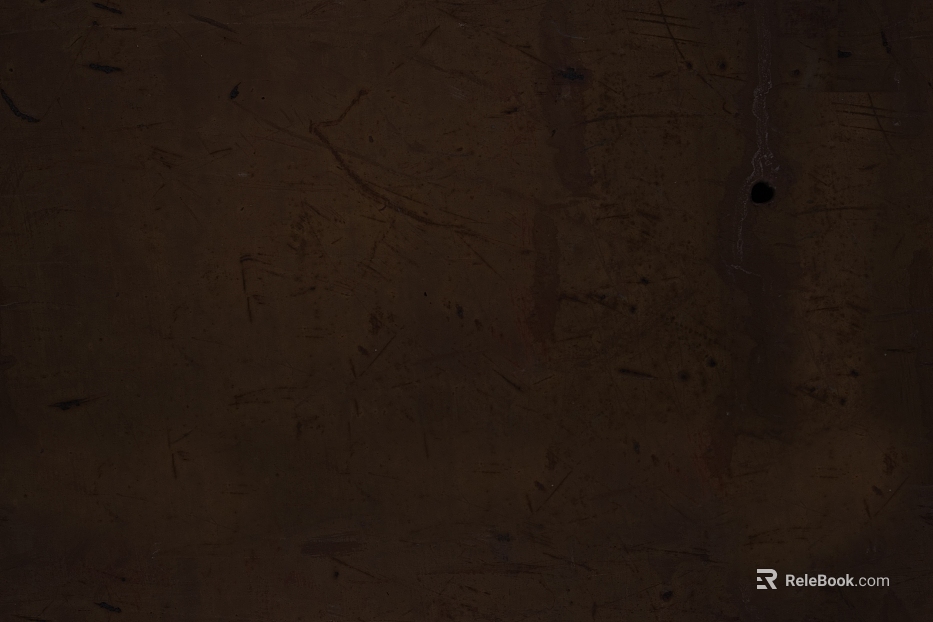 Dark brown distressed metal decorative panel texture