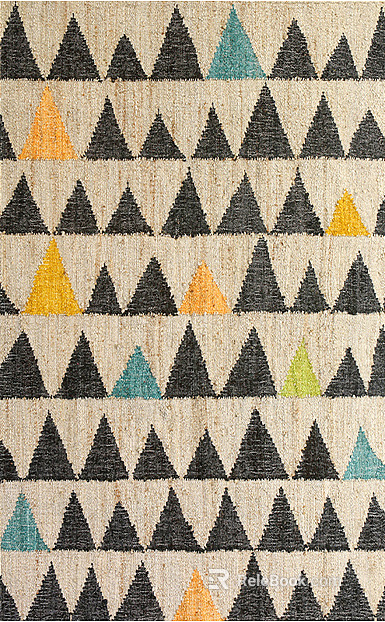 geometric carpet texture
