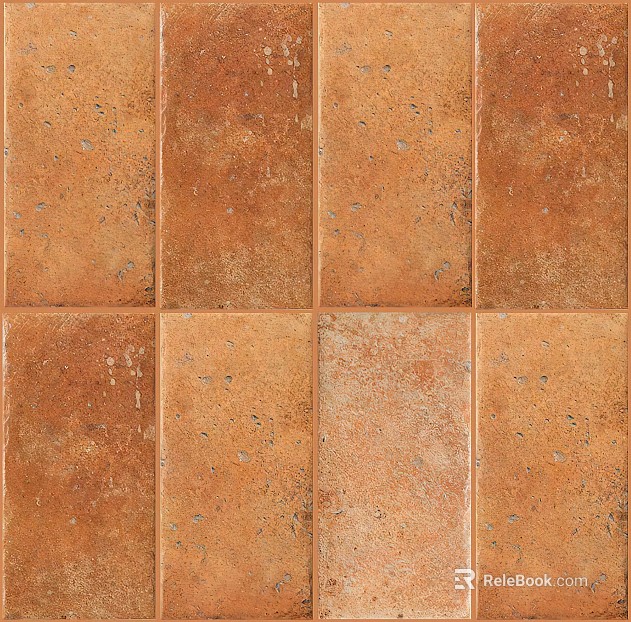 Retro strip clay antique brick texture