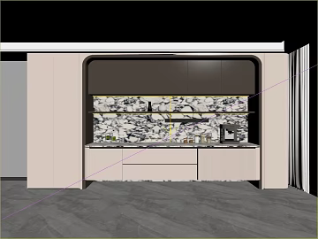 Black and white mesh marble cabinet background wall texture (ID:ffaeh180324)