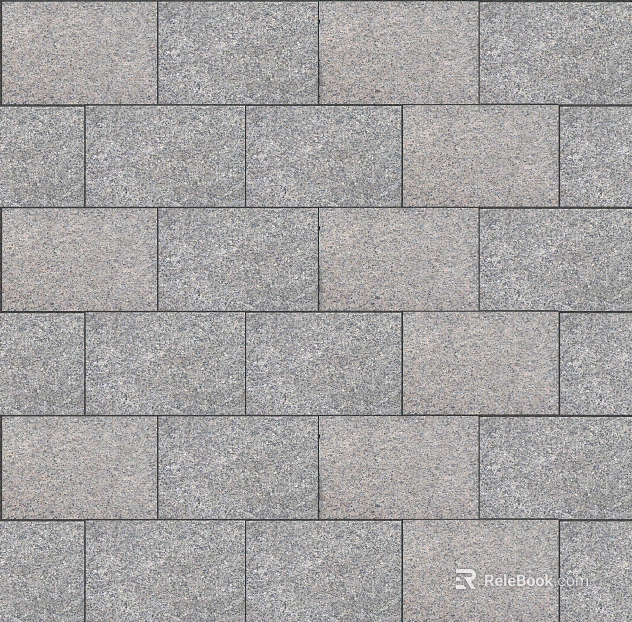 granite black sesame staggered brick texture