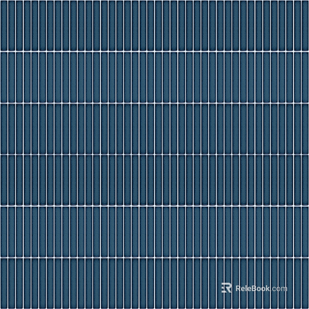 Blue Mosaic Strip Brick Italian Minimalist Wall Tile Decorative Tile texture
