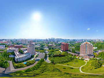 HDR urban ecological greening panorama texture (ID:ffach142603)