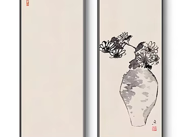 decorative painting 3d model