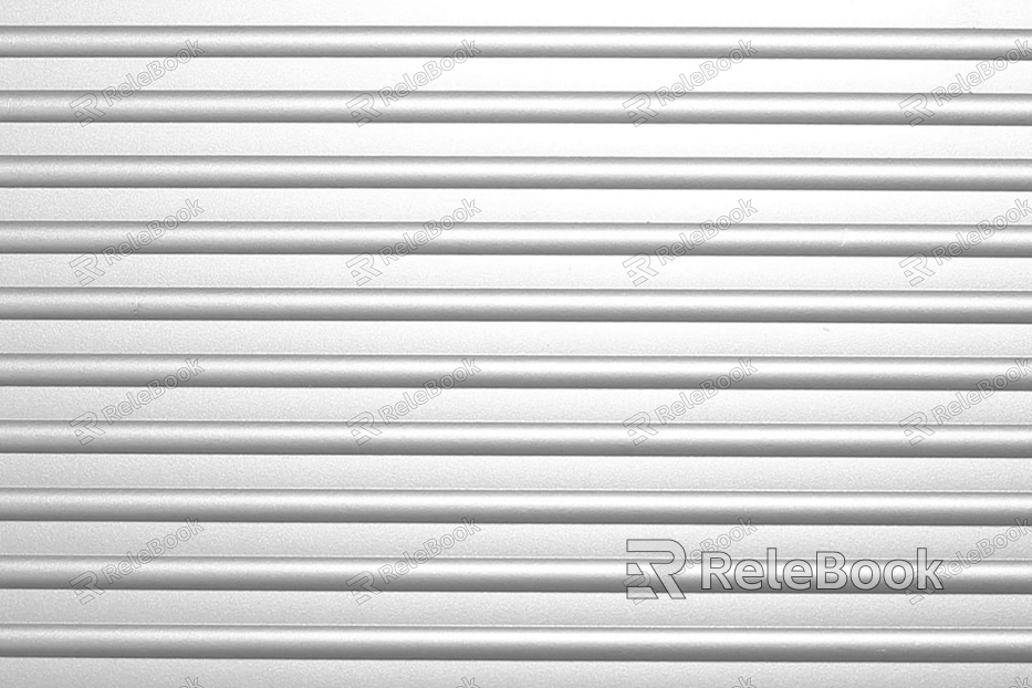 Rolling shutter door texture