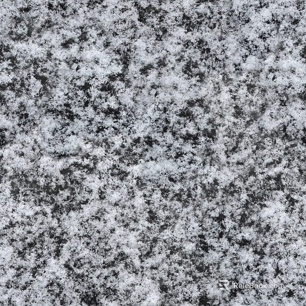 Frozen ground texture