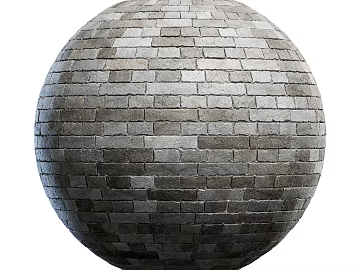 Brick wall PBR texture (ID:ffach092714)