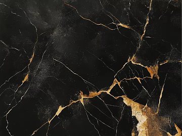Black Golden Flower Marble texture (ID:ffach950155)