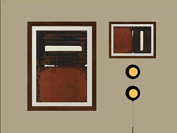 Retro Style Brown Abstract Decorative Painting texture (ID:ffaeh429789)