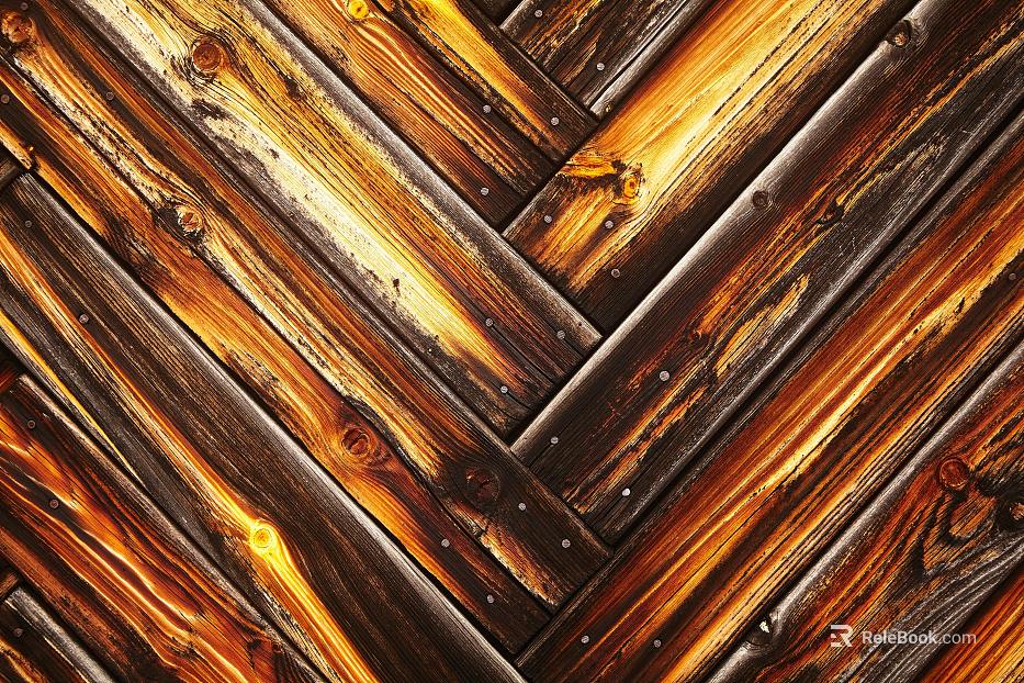 Wooden panel texture