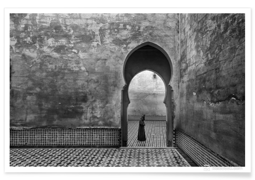 black and white painting texture