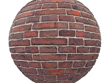 Brick wall PBR texture (ID:ffach591964)