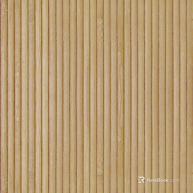 Light log color vertical bamboo wall decoration texture