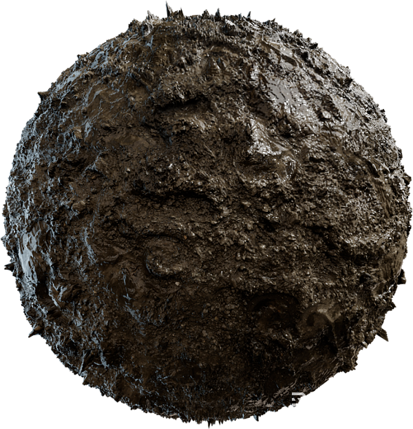 Soil PBR texture