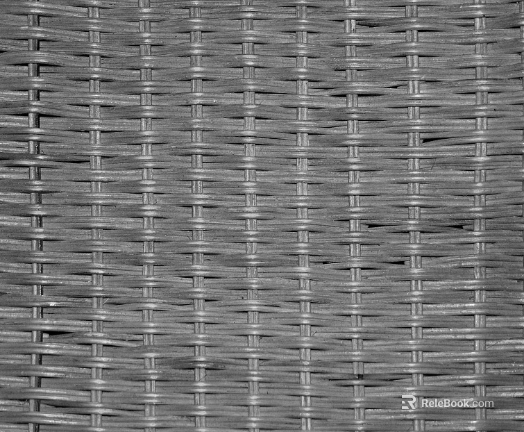 Knitted goods woven net black and white texture