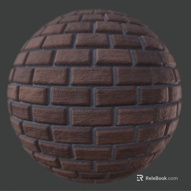 Brick wall PBR texture