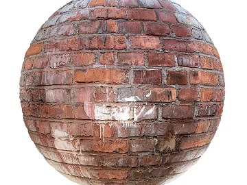 Brick wall PBR texture (ID:ffach890714)