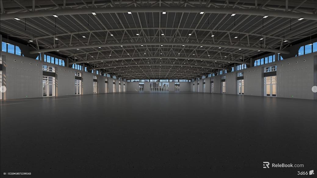 Dark gray floor paint large plant ground texture