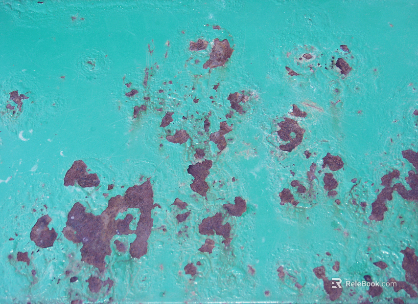 Painted metal texture