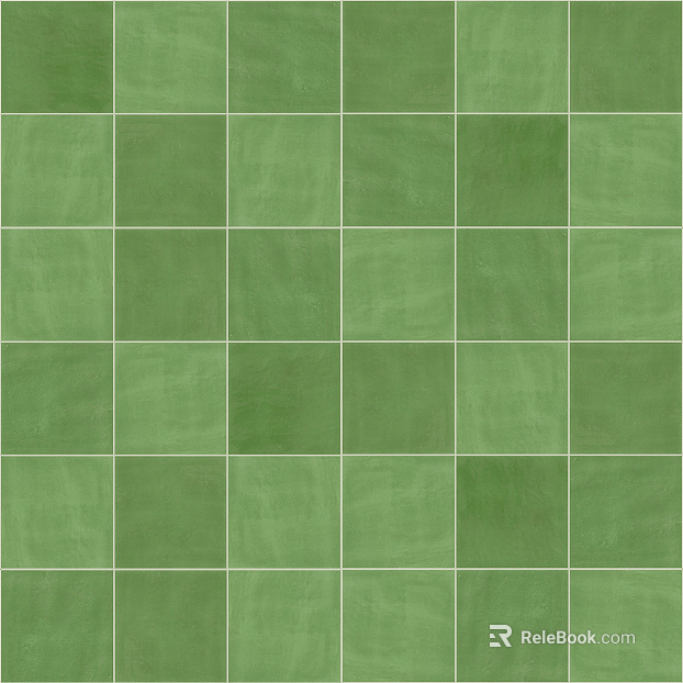 Modern Simple Small Square Brick Green Square Brick Plaid Brick texture