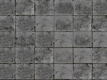 Cement cement gray dark flower floor tile seamless texture (ID:ffabg93125)